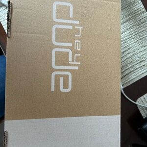 Hey Dude Natural Shoe Box size 9